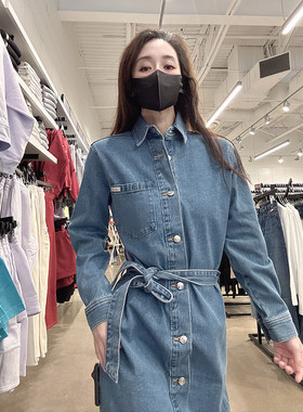 CalvinKlein女牛仔连衣裙