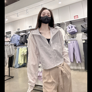 CK Calvin Klein女士春夏新款清凉柔软防晒服夹克外套防晒衣CW118
