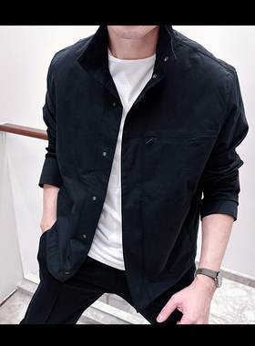 Calvin Klein CK男秋季新款立领夹克外套时尚修身休闲CM8-22