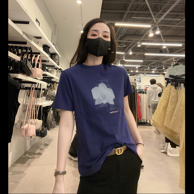 CalvinKlein女士圆领短袖T恤