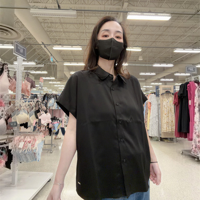 CK M号/胸围114 衣长63 女柔软短袖衬衫 303636