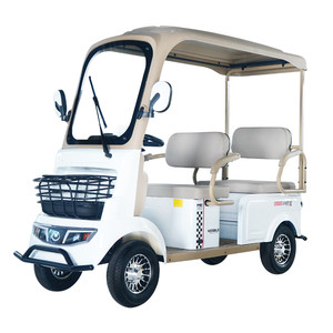 Minibusev四轮车带棚接送孩子老年人代步车家用小型四轮电动车A7