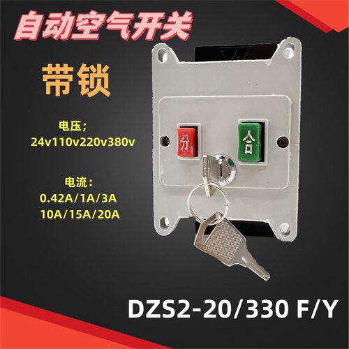 上海第三空气开关DZS4-20/330F/Y