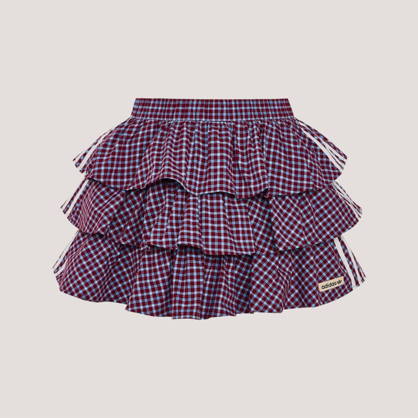 阿迪达斯PLAIDSKIRT格子短裙
