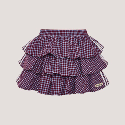 阿迪达斯PLAIDSKIRT格子短裙