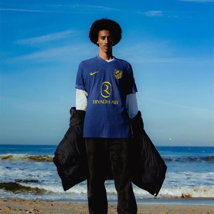 Nike耐克25/26赛季马德里竞技客场球员版短袖足球球衣HJ4551-425