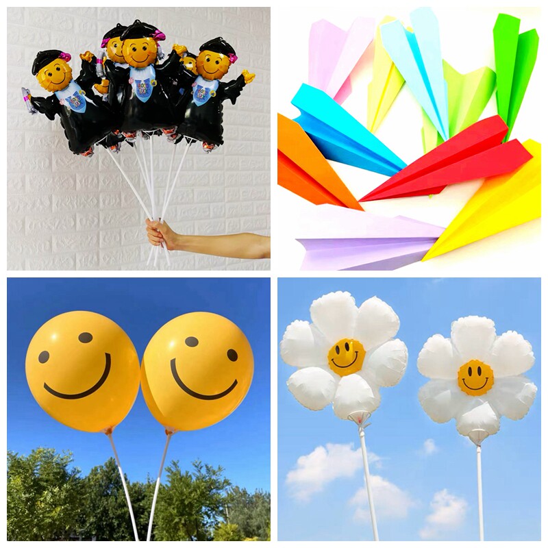 纸飞机折纸成品50只校园毕业微电影拍摄创意道具手持气球风车玩具