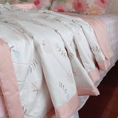 可水洗100支全棉夏被新疆长绒棉