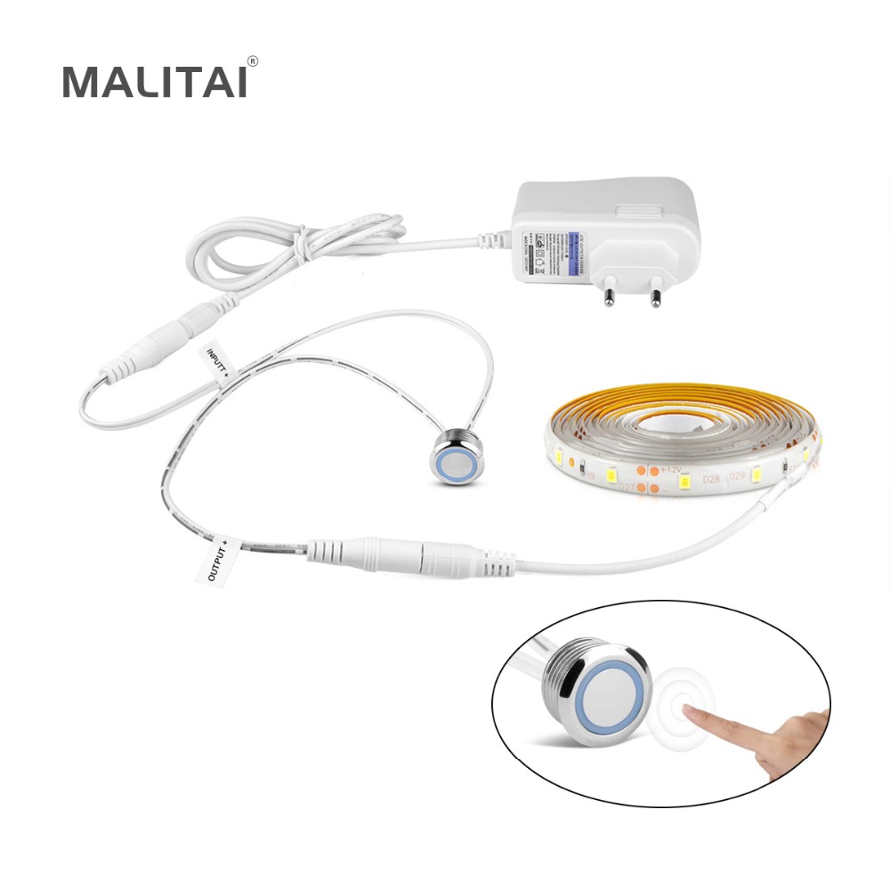 热销led触摸无极调光隐形镜子灯