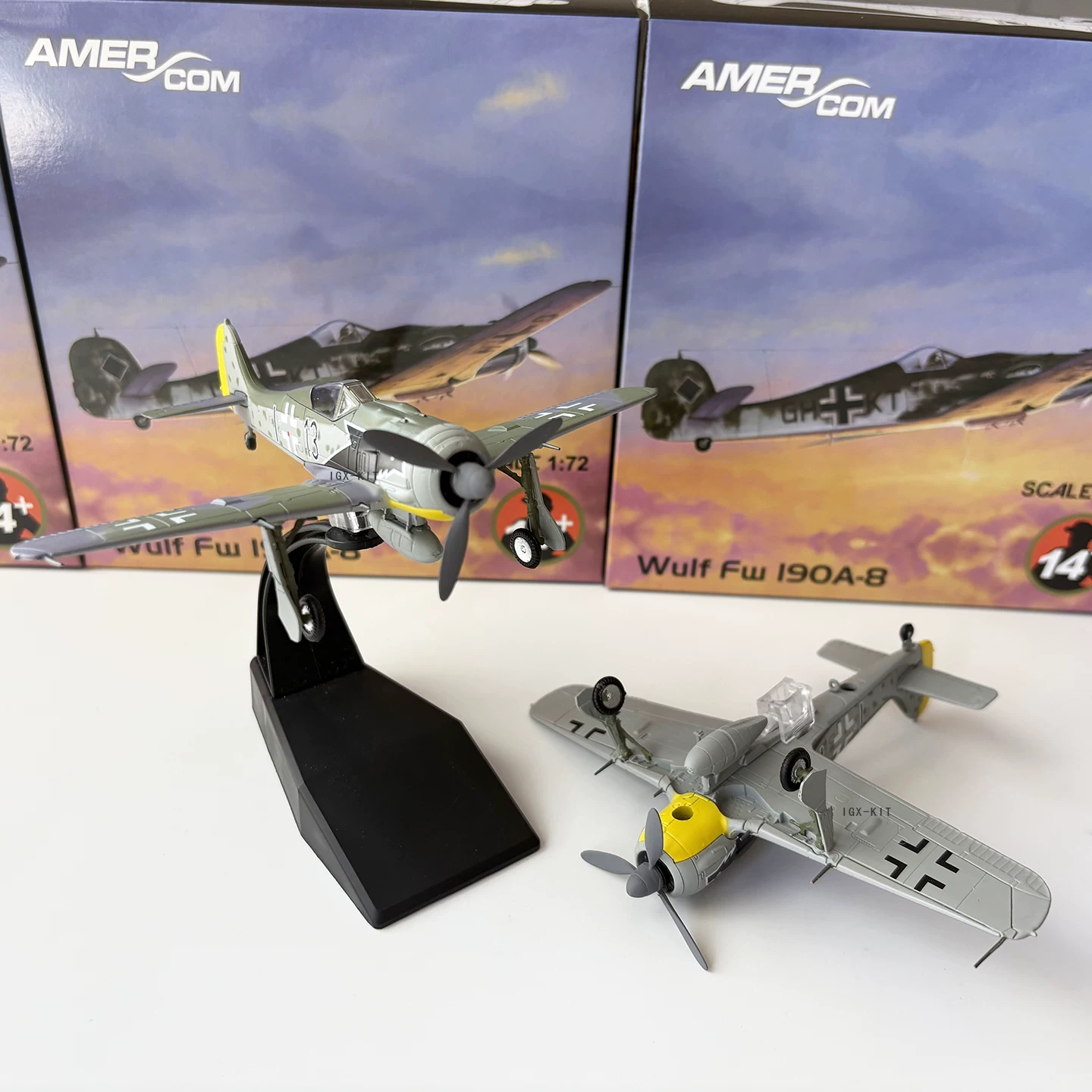 1/72 World War II немецкий FW190 Butcher Bird истребитель воздушная лезвия имитируемый набор моделей коллекции украшения