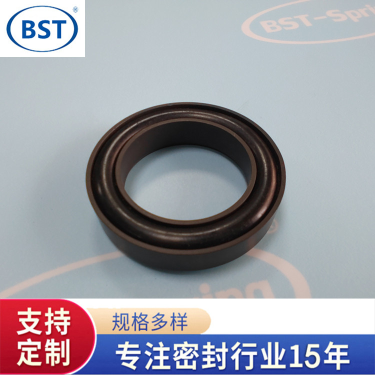 U型滑环式组合密封TB6-IB四氟油封超高压密封圈/国标车氏密封