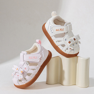 Ginofu女童夏季防滑透气学步鞋