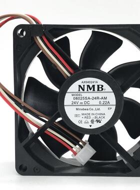 08025SA-24R-AM 24V 0.22A 8cm 8025 变频器 打印复印机 风扇