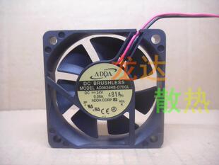 ADDA AD0624HB-D70GL 6015 24V 0.08A 6CM/厘米变频器散热风扇