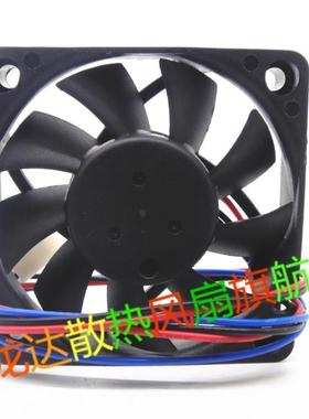 dc12v 6015 6cm/厘米双滚珠小机箱cpu测速散热风扇afb0612hc