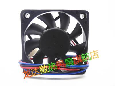 dc12v 6015 6cm/厘米双滚珠小机箱cpu测速散热风扇afb0612hc