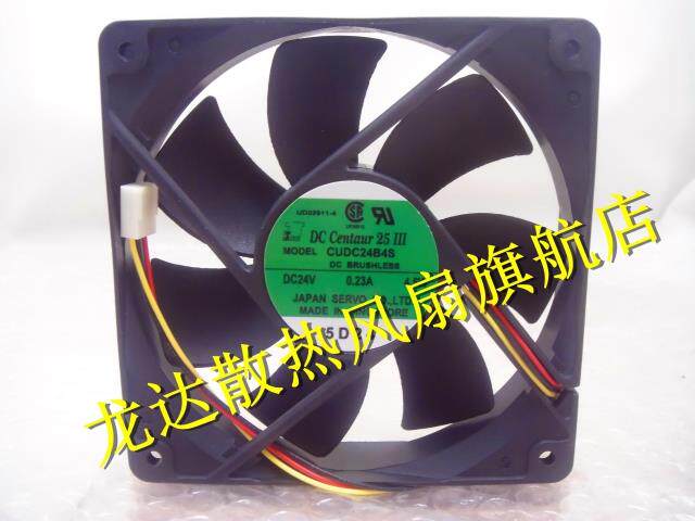 CUDC24B4Q DC24V 0.23A 4.5W 120*120*25MM 原装日本精工伺服风扇