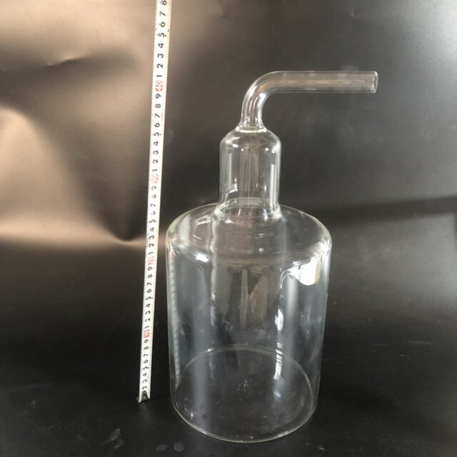 接液瓶收集瓶玻璃器皿定做加厚加大瓶带提手高硼硅耐高温玻璃瓶