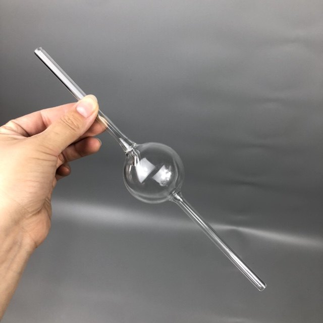 10个包邮直管氮气球玻璃圆球定氮球直径50毫米mm耐高温玻璃可定做