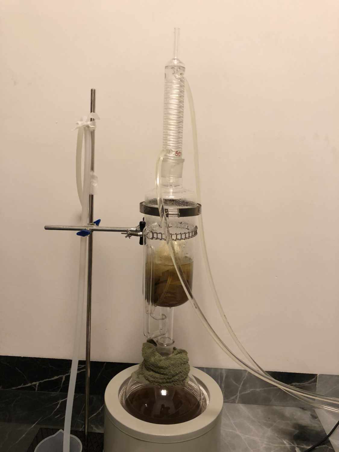 蛇形脂肪抽出器/蛇形索氏提取器5000ml 植物提取器