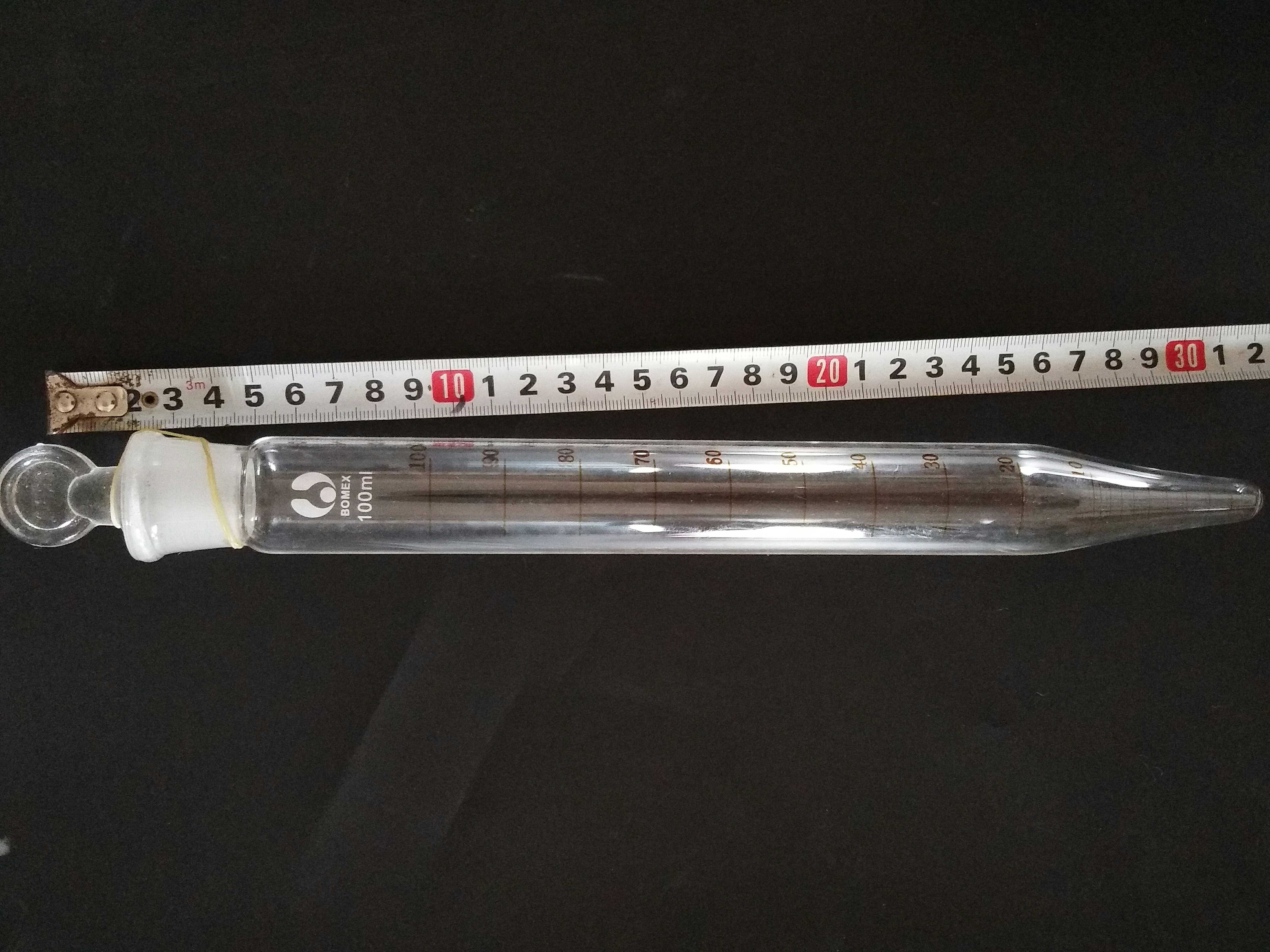 玻璃离心管 具塞 尖底刻度离心管100ml