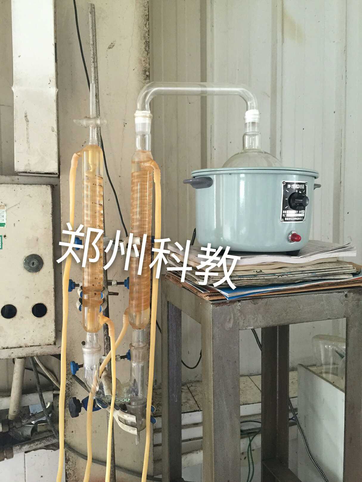 乙醇蒸馏装置 酒精蒸馏装置1000ml 2L 5L 10L定价包含支架电热套