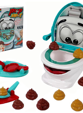 Poop Shoot Game Funny Poop Toys Skill Building Toilet Games