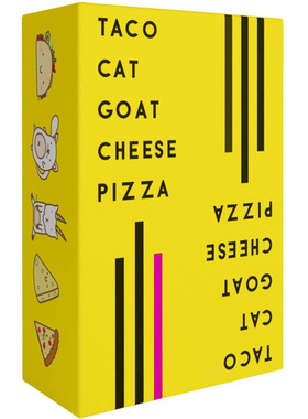 Taco Cat Goat Cheese Pizza Wildly Entertaining Card Game toy