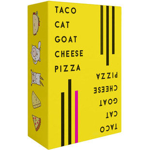 Cheese Pizza Game Cat toy Card Goat Entertaining Taco Wildly