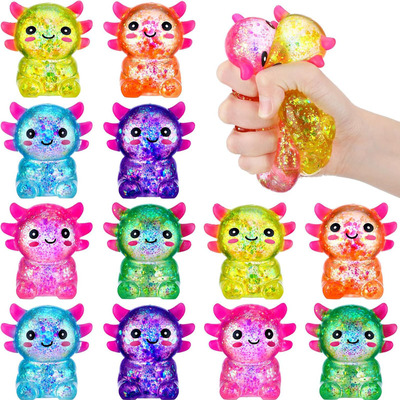 蝾螈麦芽糖捏捏乐解压玩具