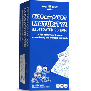 Funny Family Card Kids Hilarious Maturity Game Party Against