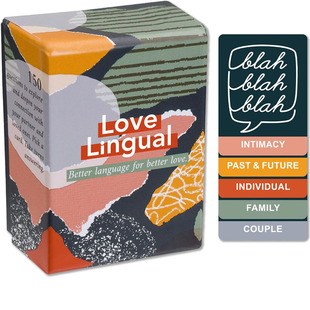 The Original Couples question Card Game Love Lingual toy卡牌