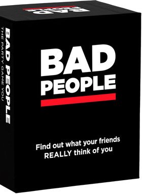 BAD PEOPLE Party Game Board Hilarious Adult Card Games Night