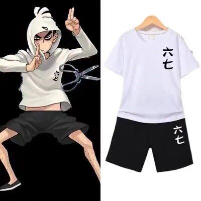 刺客伍六七短袖567衣服男孩cos周