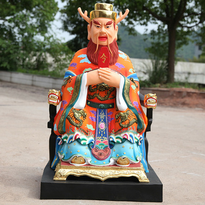 寺庙神像东海风调雨顺树脂龙王爷