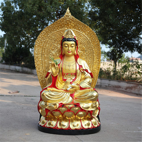 寺庙供奉镇宅风水树脂观音佛像