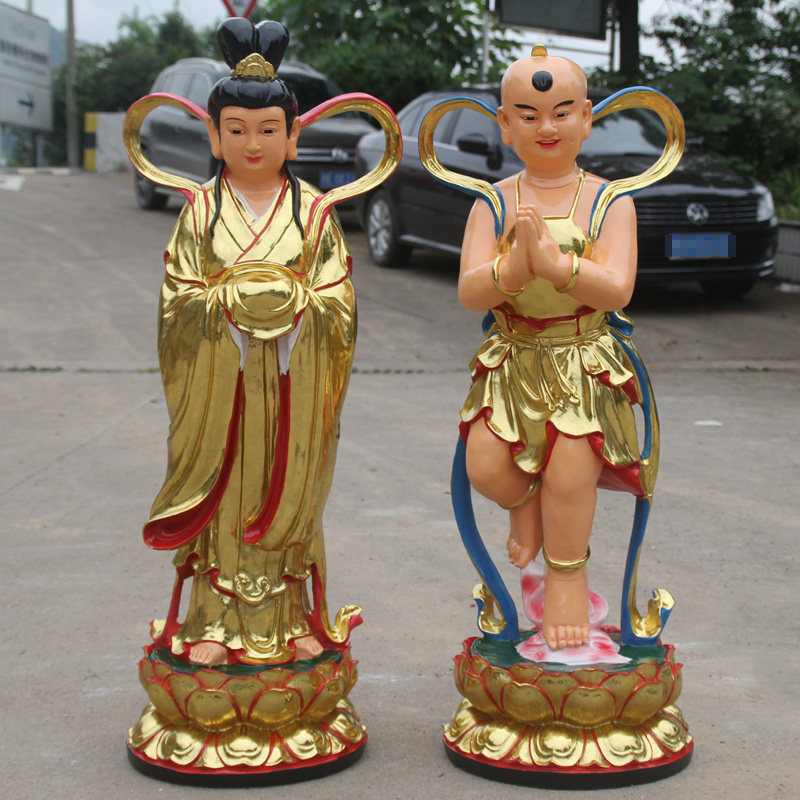 厘米招财童子镇宅家居风水供奉