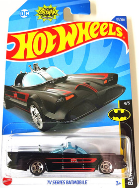 HOTWHEELS风火轮火辣小跑车2022GL批次TV SERIES BATMOBILE蝙蝠车