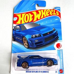 Hotwheels风火轮2026K合金小跑车模NISSAN尼桑SKYLINE天际线GTR34