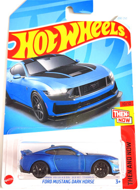 Hotwheels风火轮24Q合金车C4982福特FORD野马MUSTANG DARK HORSE
