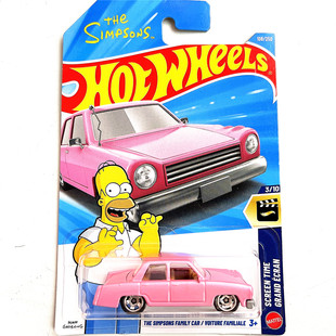 C4982风火轮2026E合金小跑车THE SIMPSONS FAMILY CAR辛普森家庭