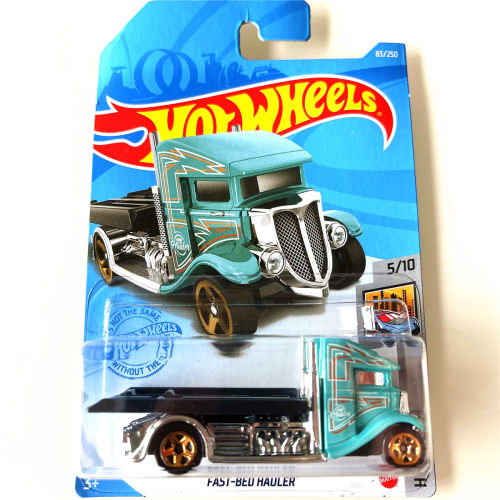 HOTWHEELS风火轮火辣小跑车模21D批次改装平板车FAST-BED HAULER