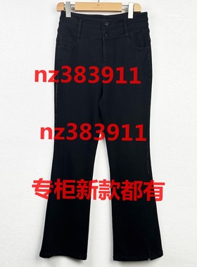 遇见2025冬装新款国内专柜正品代购UEW04K204原999黑色