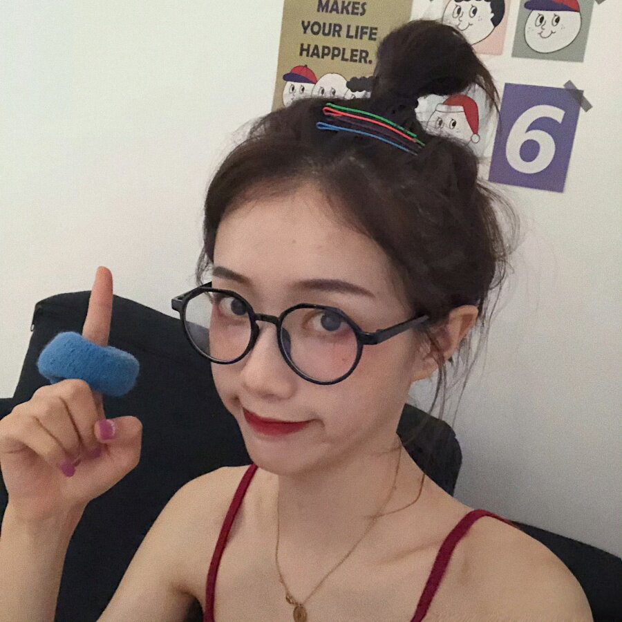 黑色椭圆小框眼镜拍照凹造型个性ins素颜框装饰平光镜韩版女文艺