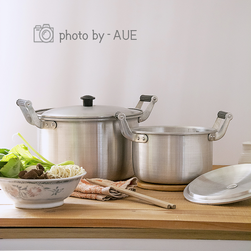 家用老式小铝锅复古煮面煮粥煮水燃气加厚双耳汤锅钢筋锑锅24cm|msdalam kategori dapur/memasak Appliances, memasak Appliances, Periuk belanga/Pot/cerek, stockpot - dari Buy2taobao.com untuk memberikan perkhidmatan ejen Taobao profesional membeli