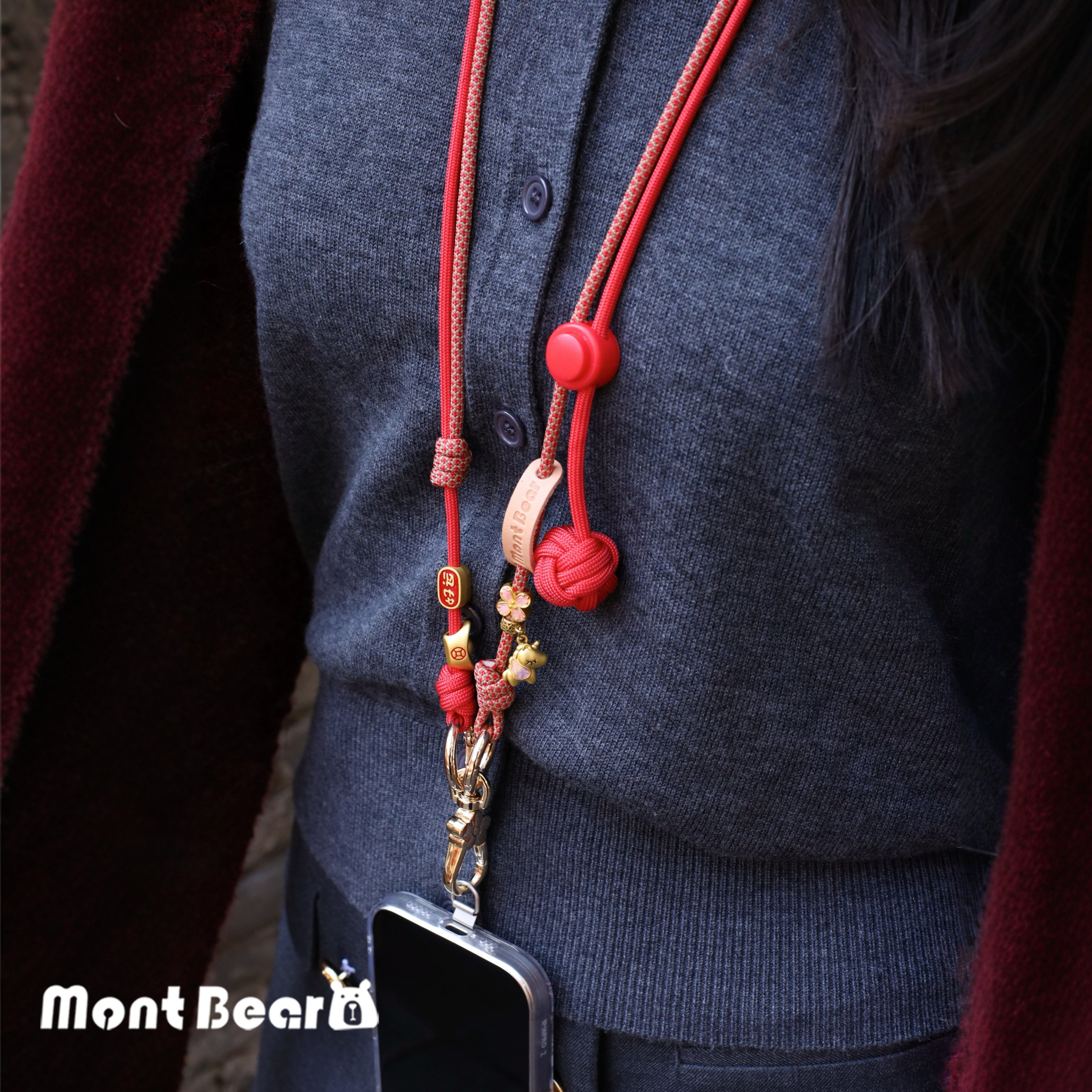 新中式手机挂绳斜挎可背挂链Pocket3挂绳本命年聚财马年国风红色,3C数码配件,手机挂件/手机链,淘宝优惠券,粉丝福利购,淘宝优惠卷