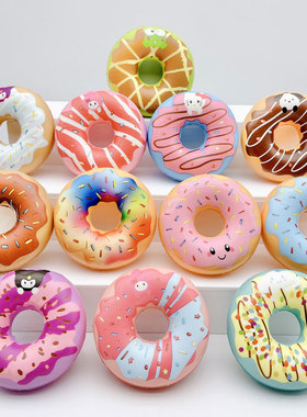 慢回弹捏捏乐趣味仿真甜甜圈网红高颜值食玩捏捏创意儿童解压玩具