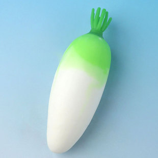 软胶玩具青青萝卜捏捏乐减压玩具创意办公室整蛊泥感按压发泄神器