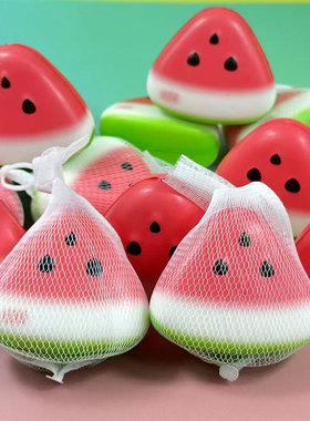 捏捏仿真西瓜减压高颜值捏捏乐儿童解压发泄网红女孩整蛊搞怪玩具