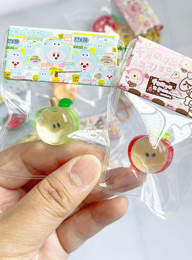 小鼻嘎捏捏乐透明水果团子仿真食玩解压创意儿童捏捏减压发泄玩具